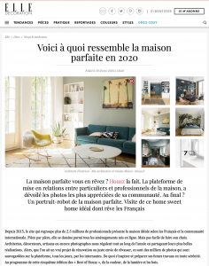 Article Elle Déco